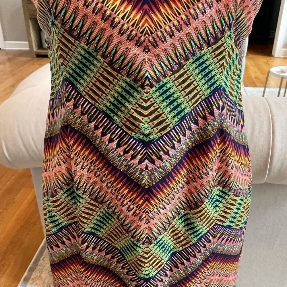Sanctuary colorful spaghetti strap dress with vibrant colors - Picture 8 of 14